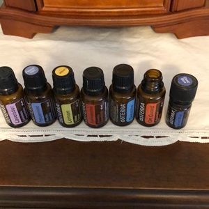Empty Doterra Oil bottles